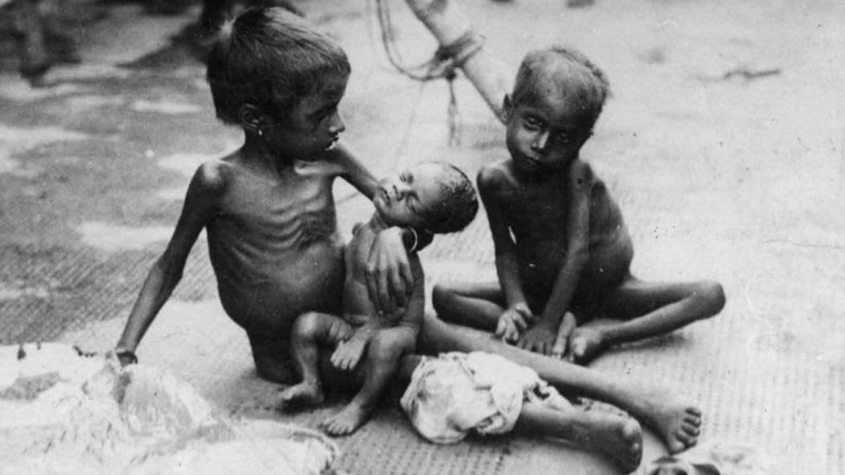 Image-Harsh Truth of Bengal Famine !!!